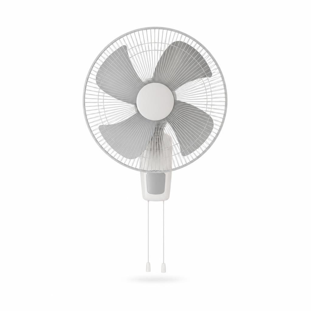 KDK KU408 16" DOUBLE PULLING CORD WALL FAN