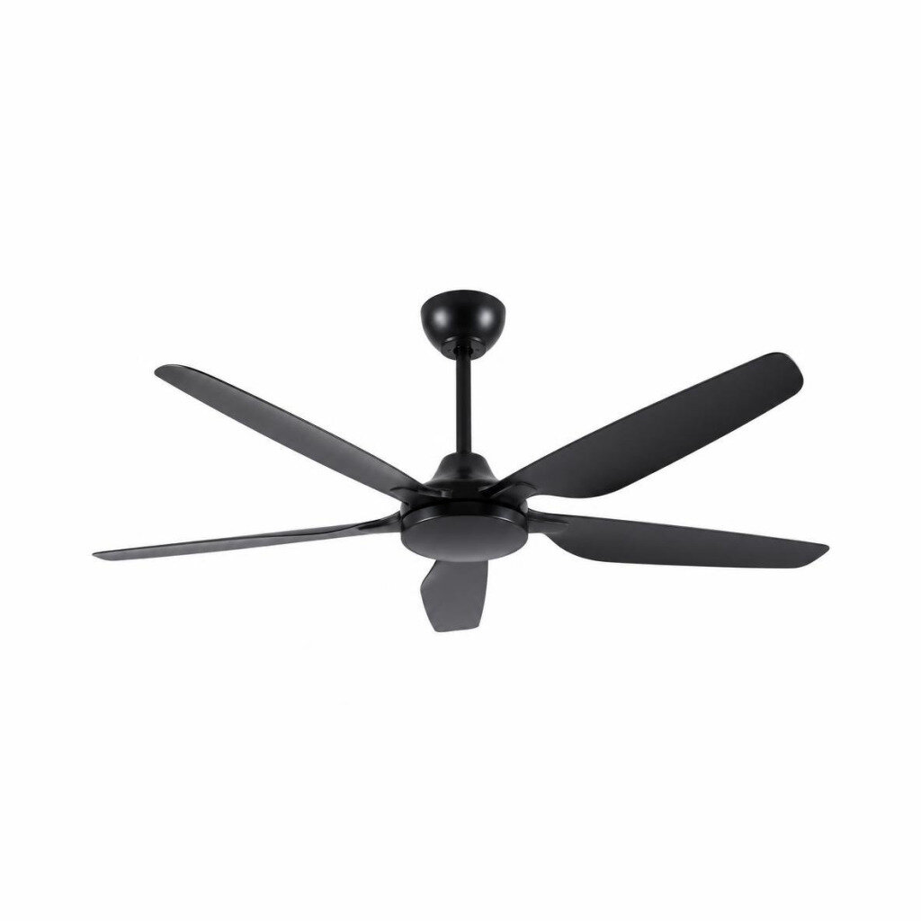 EUROWIND 60" CEILING FAN - SIRIM (BLACK)