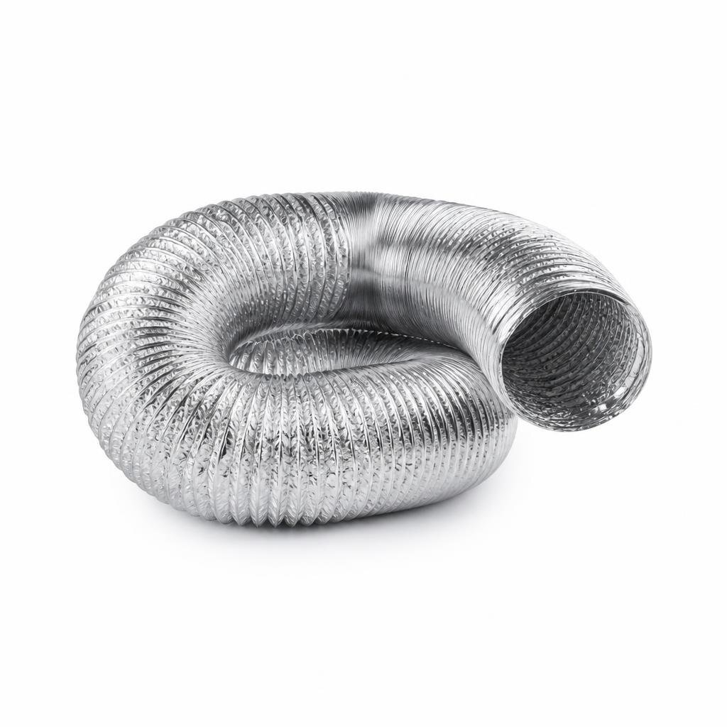 4" X 5M ALUMINIUM EXHAUST HOSE