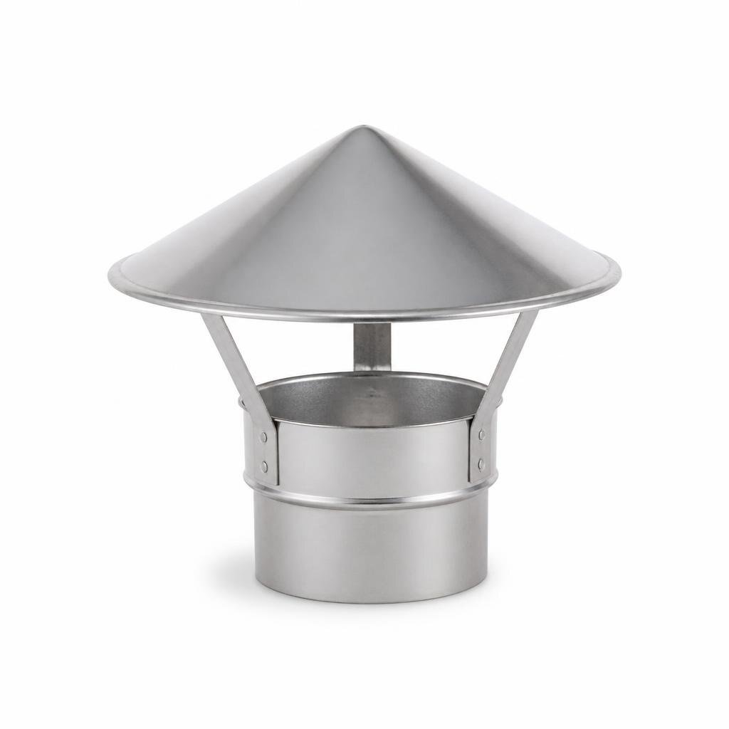 MLINK 4" COOKER HOOD STD. STEEL CAP