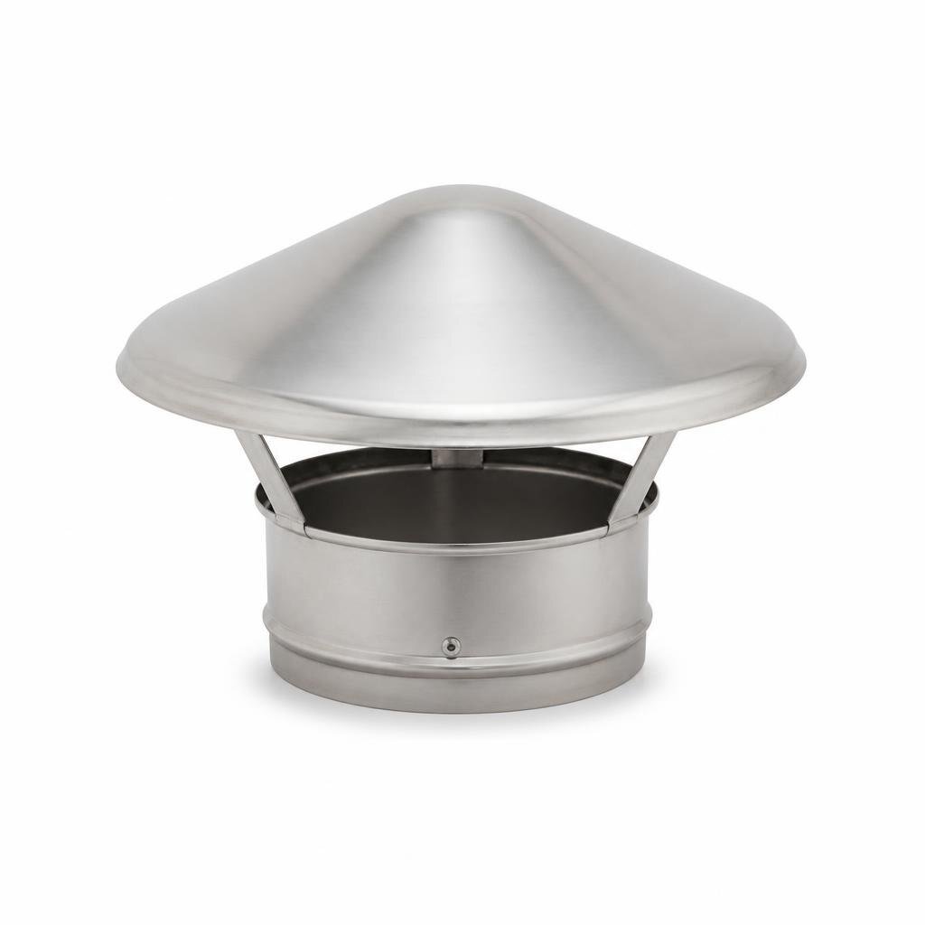 MLINK 6" COOKER HOOD STD. STEEL CAP