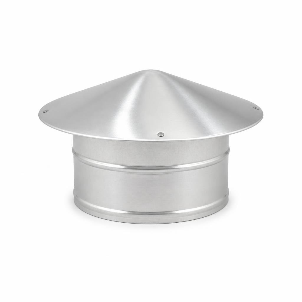 7" ALUMINIUM EXHAUST DUCT HOSE CAP