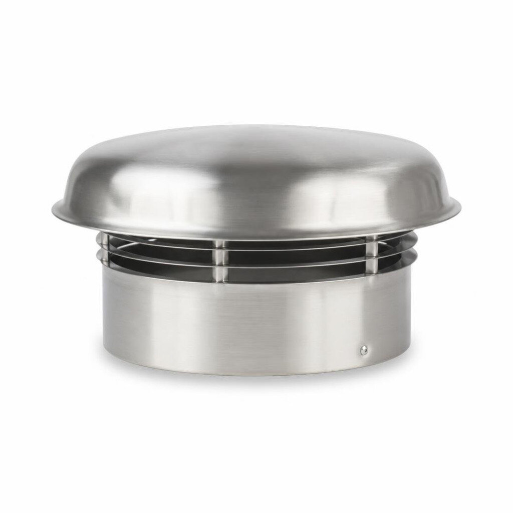 E-MAX 4" S/STEEL COOKER HOOD DUCTING CAP