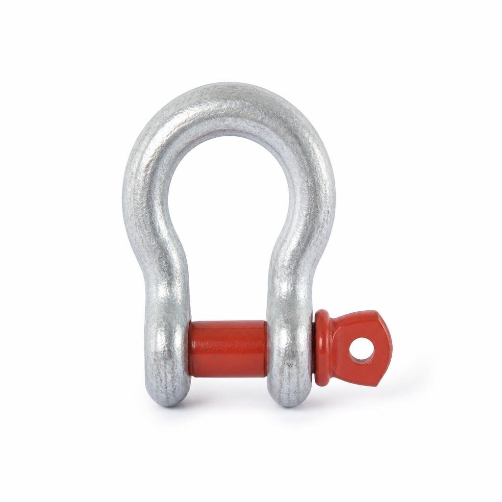 4.75TON 3/4" J & L BOW SHACKLE WITH SCREW PIN