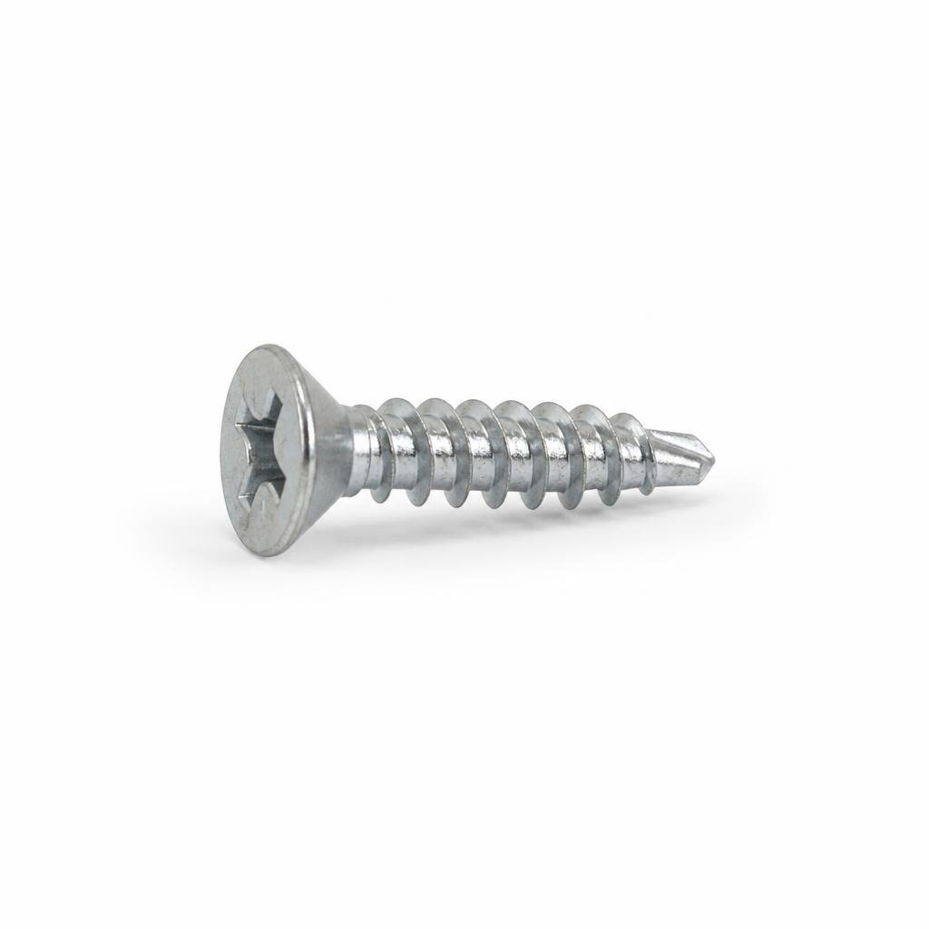 STS #8 X 3/8" FH SELF TAPPING SCREW