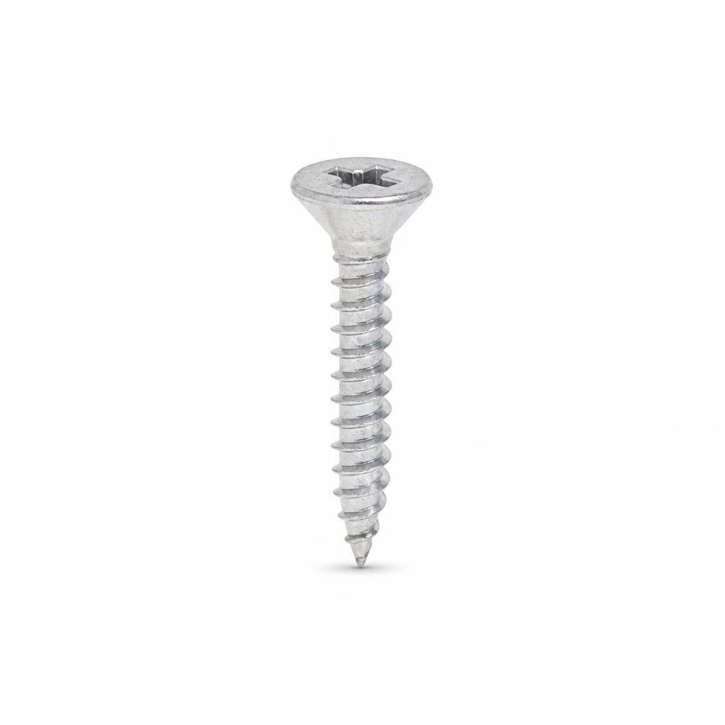 STS #4 X 1" FH SELF TAPPING SCREW