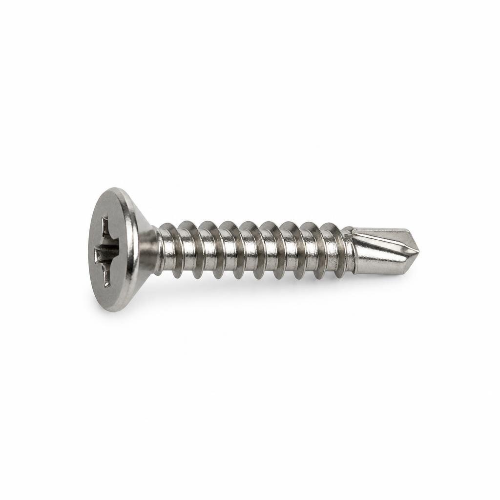 SDS #8 X 1/2" FH412 S/STEEL SELF DRILLING SCREW