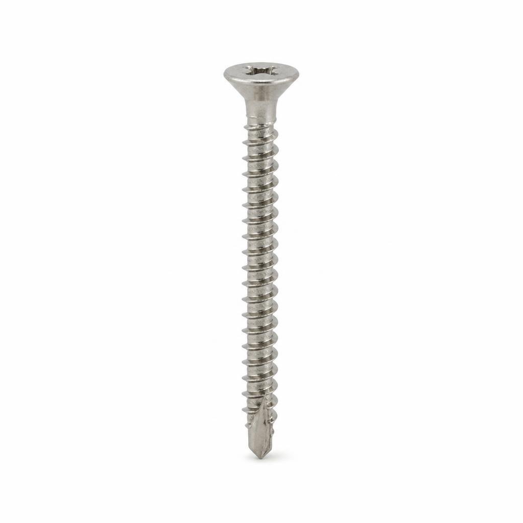 STS #10 X 1 3/4" FH S/STEEL TAPPING SCREW