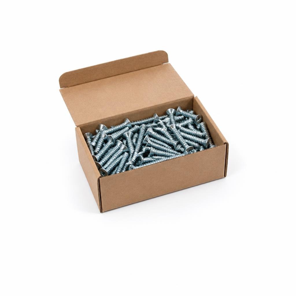 M6 X 40MM CSK MACHINE SCREW (200PCS/BOX)