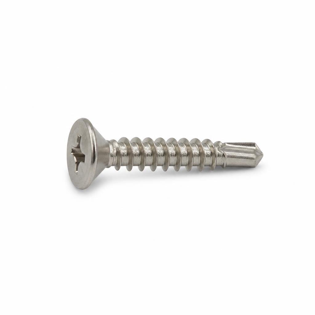 SDS #8 X 5/8" FH416 S/STEEL SELF DRILLING SCREW