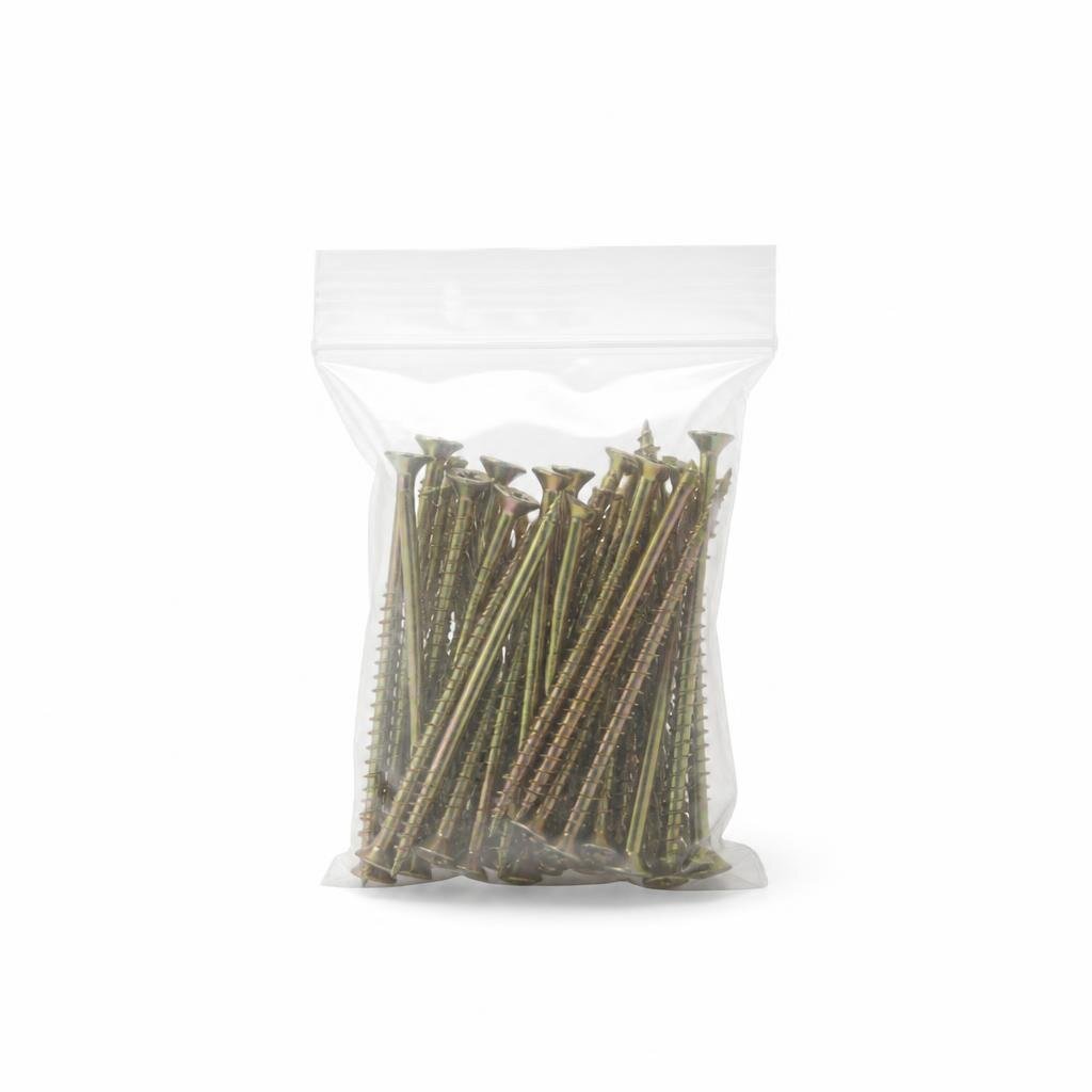 M6 X 50 CHIPBOARD SCREW - PACKAGE 20PCS/PKT