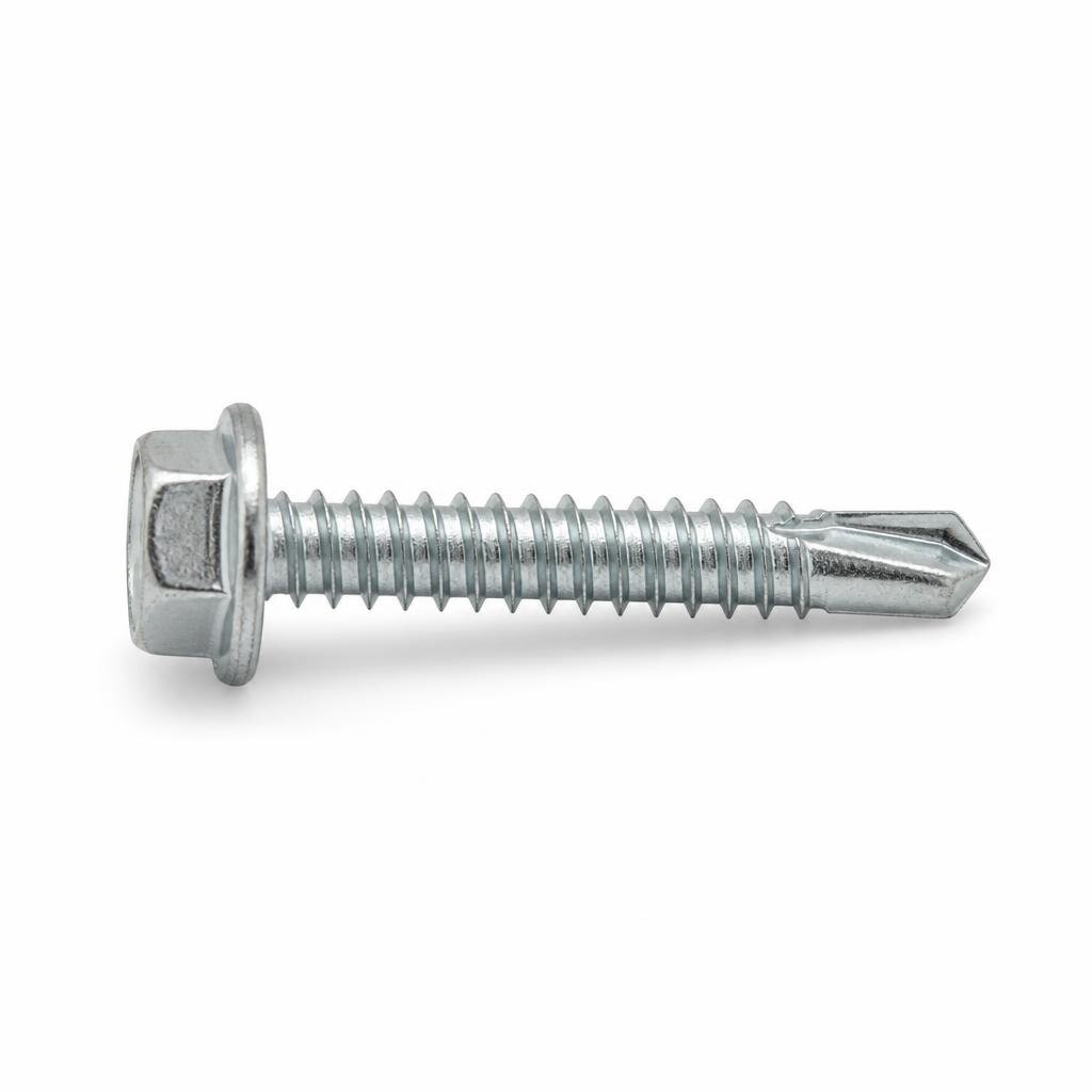 SDR #7 X 3/4" FH SELF DRILLING RIB HEAD SCREW