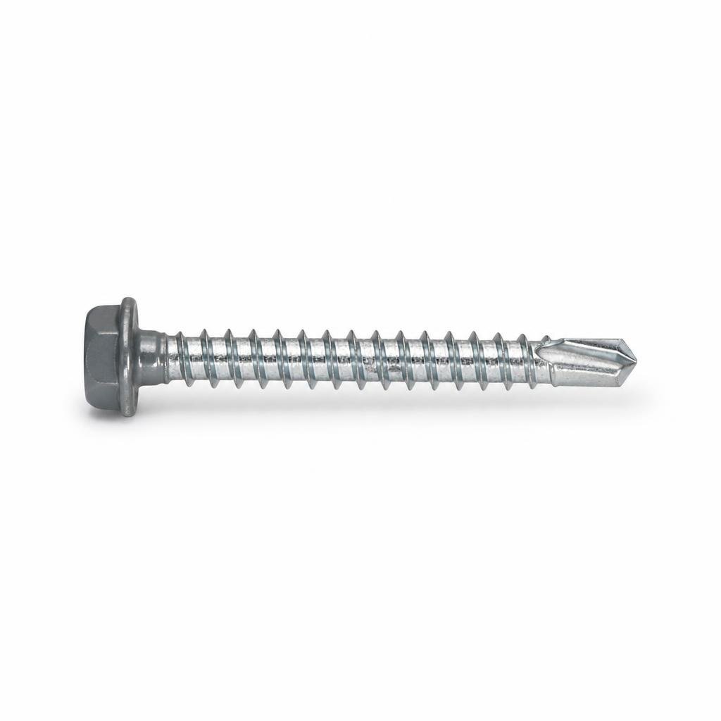 SDR #8 X 1 1/4" FH SELF DRILLING RIB HEAD SCREW