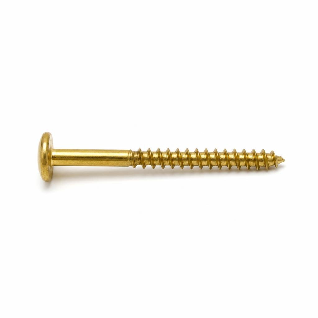 #8 X 2" BRASS MIRROR SCREW
