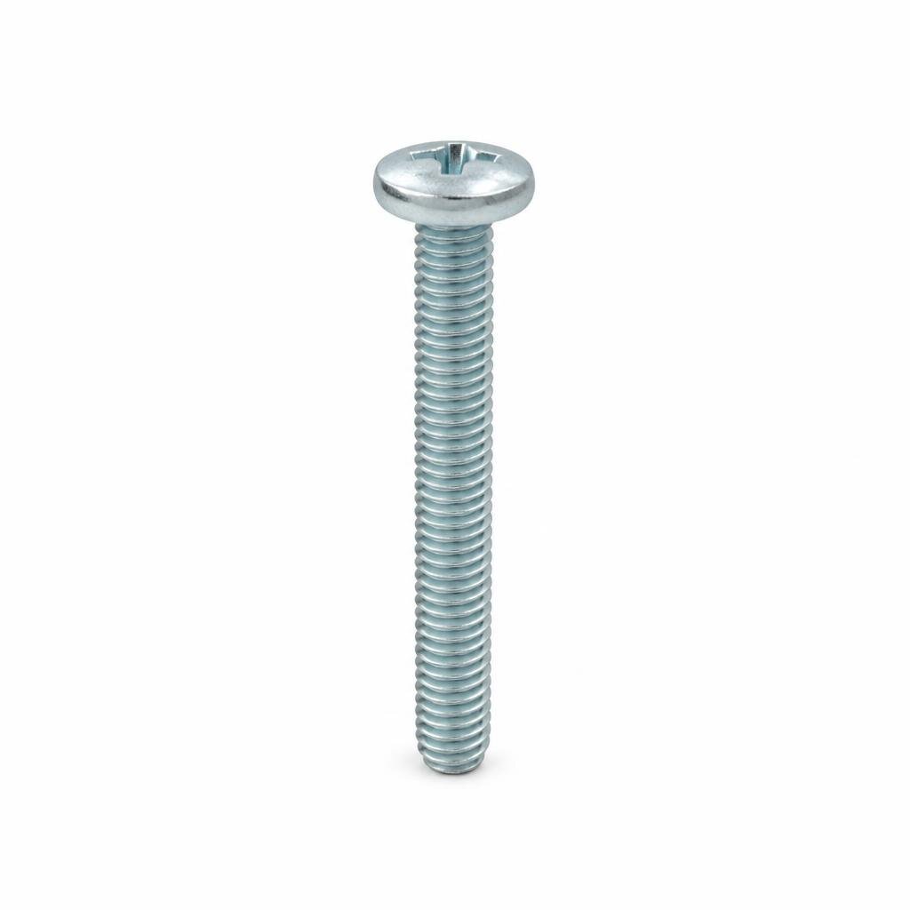 M6 X 50MM PH G.I MACHINE SCREW