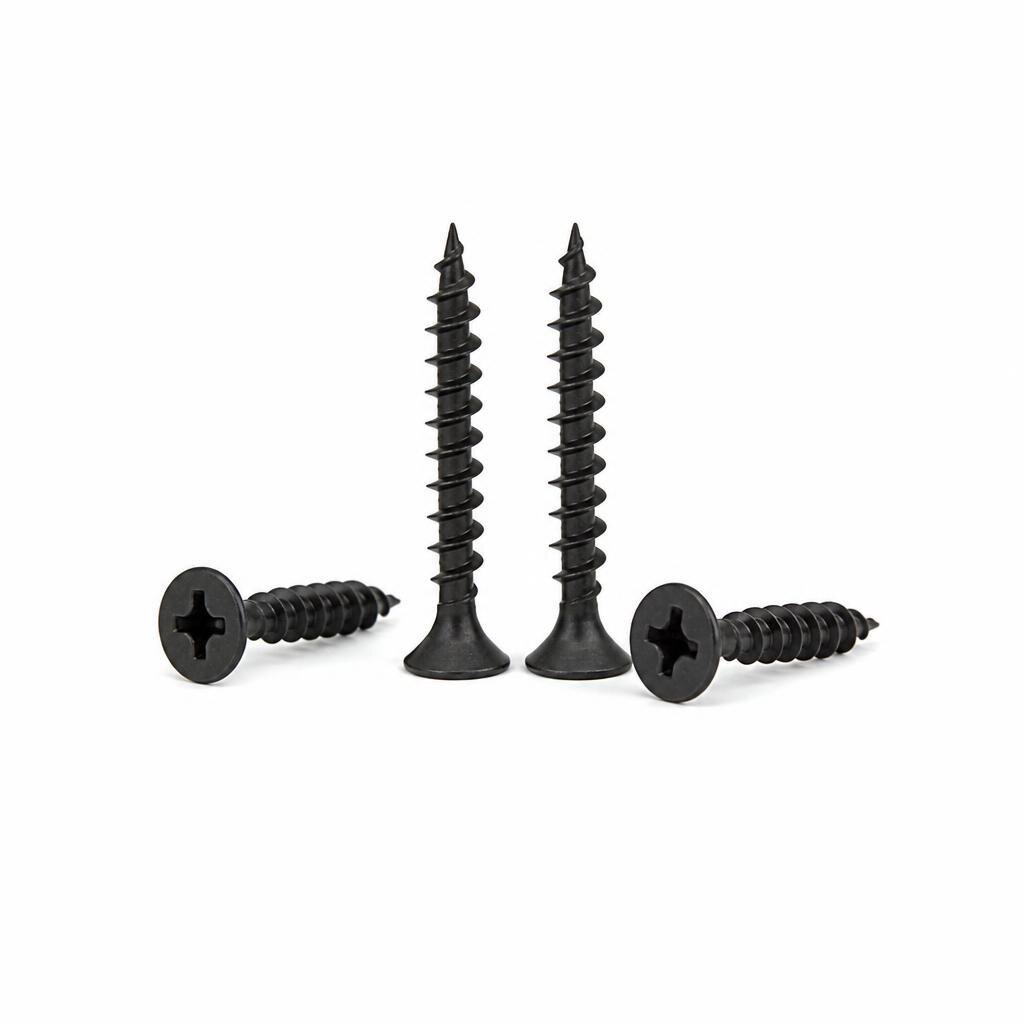 M-B.I. CARE 6# 3.5 X 25MM DRYWALL SCREWS (K2413)- BLACK
