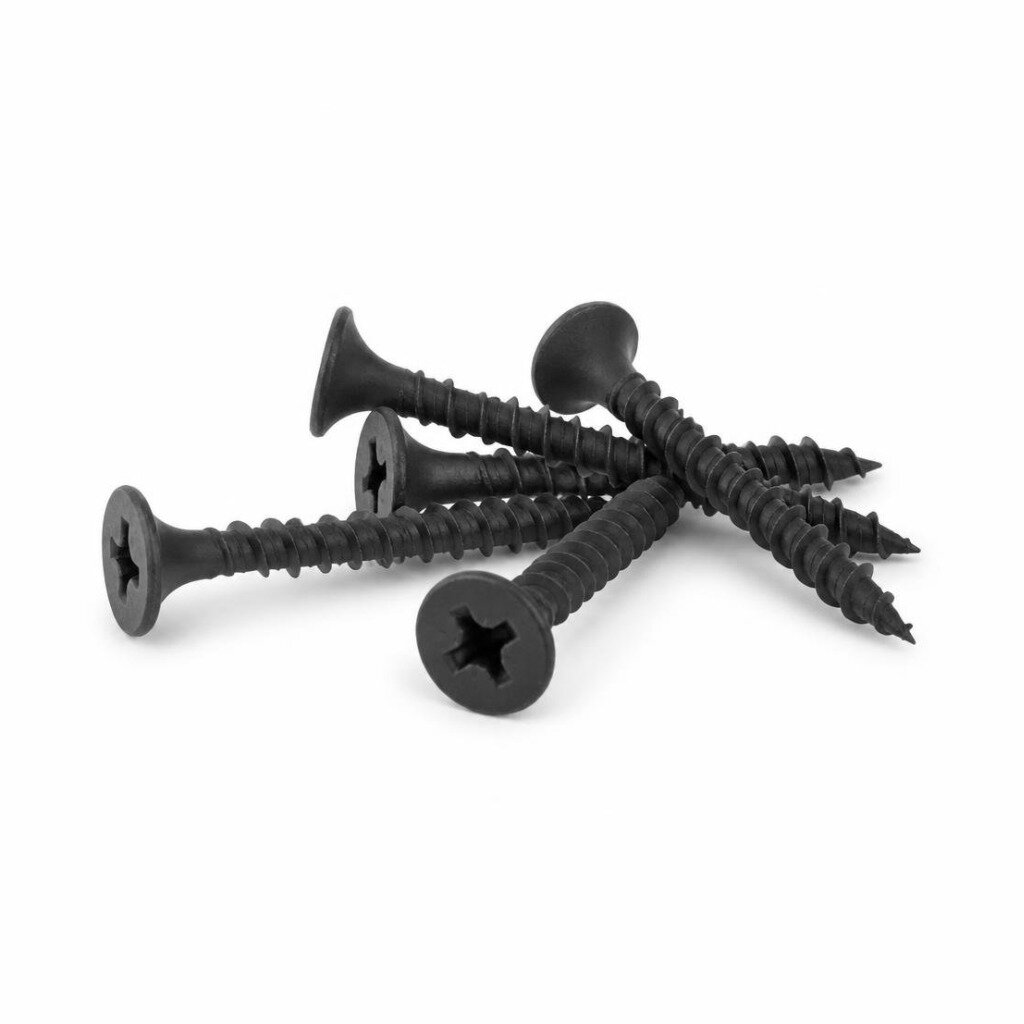 M-B.I. CARE 6# 3.5 X 70MM DRYWALL SCREWS (K2418)- BLACK