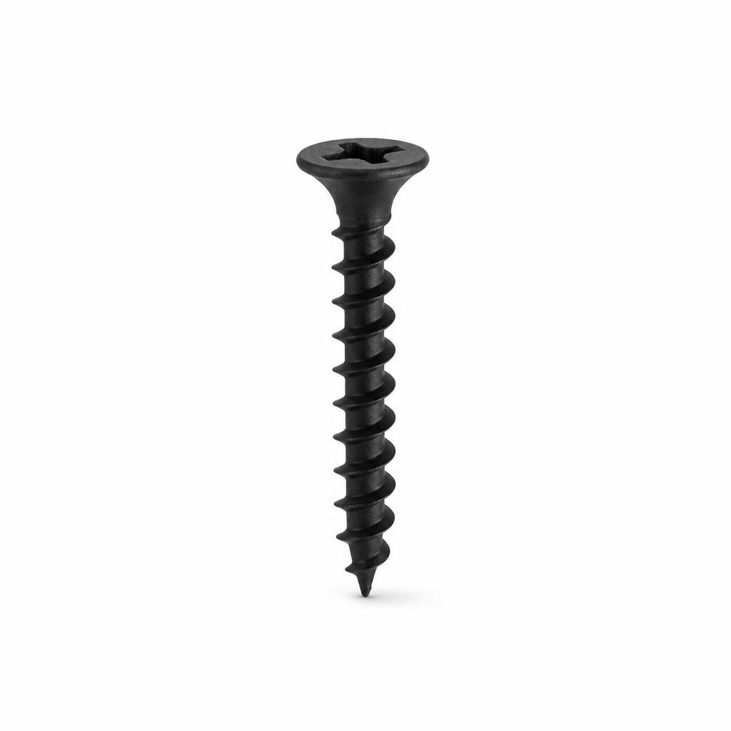 B.I. CARE 8# 4.2 X 30MM DRYWALL SCREWS - BLACK