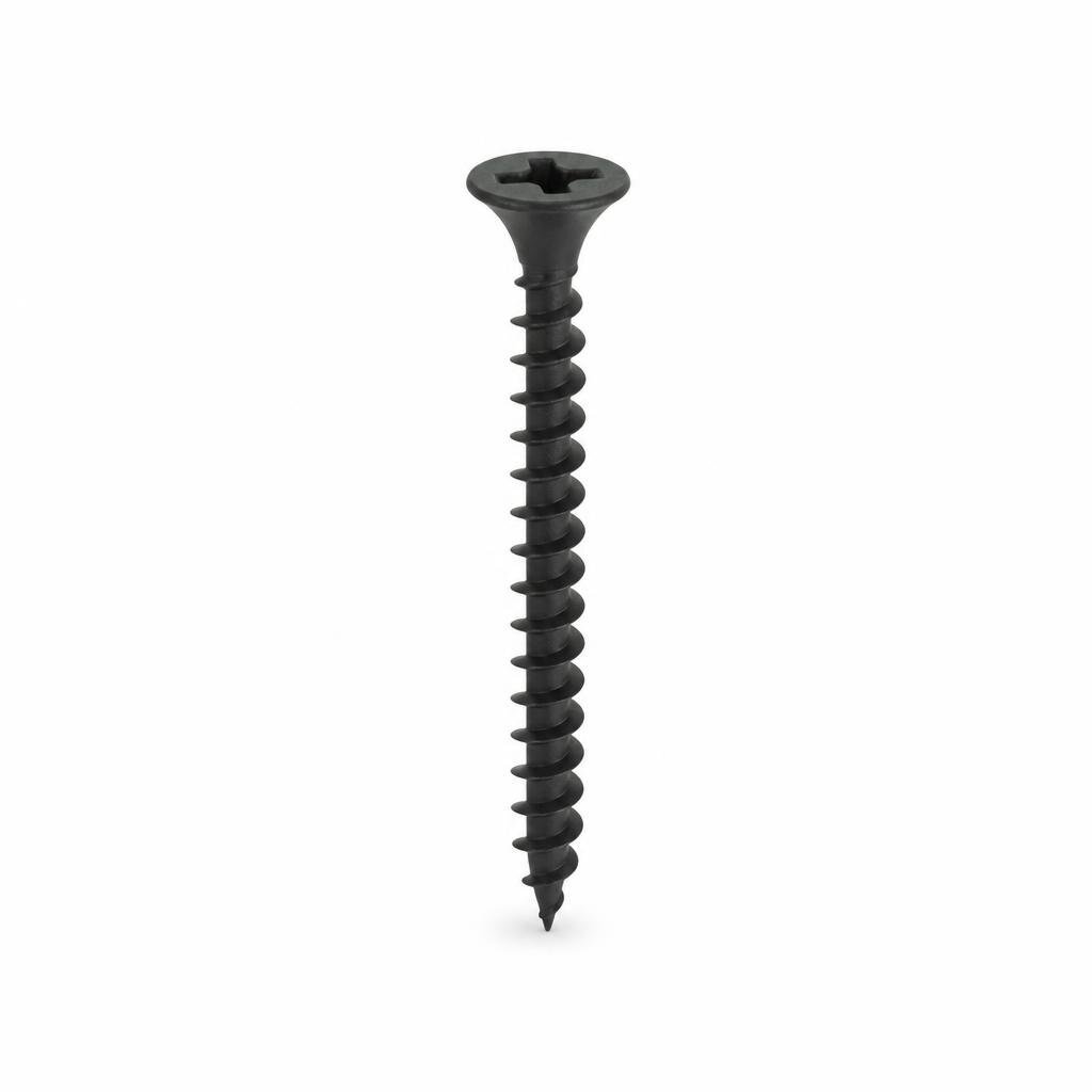 B.I. CARE 8# 4.2 X 40MM DRYWALL SCREWS - BLACK