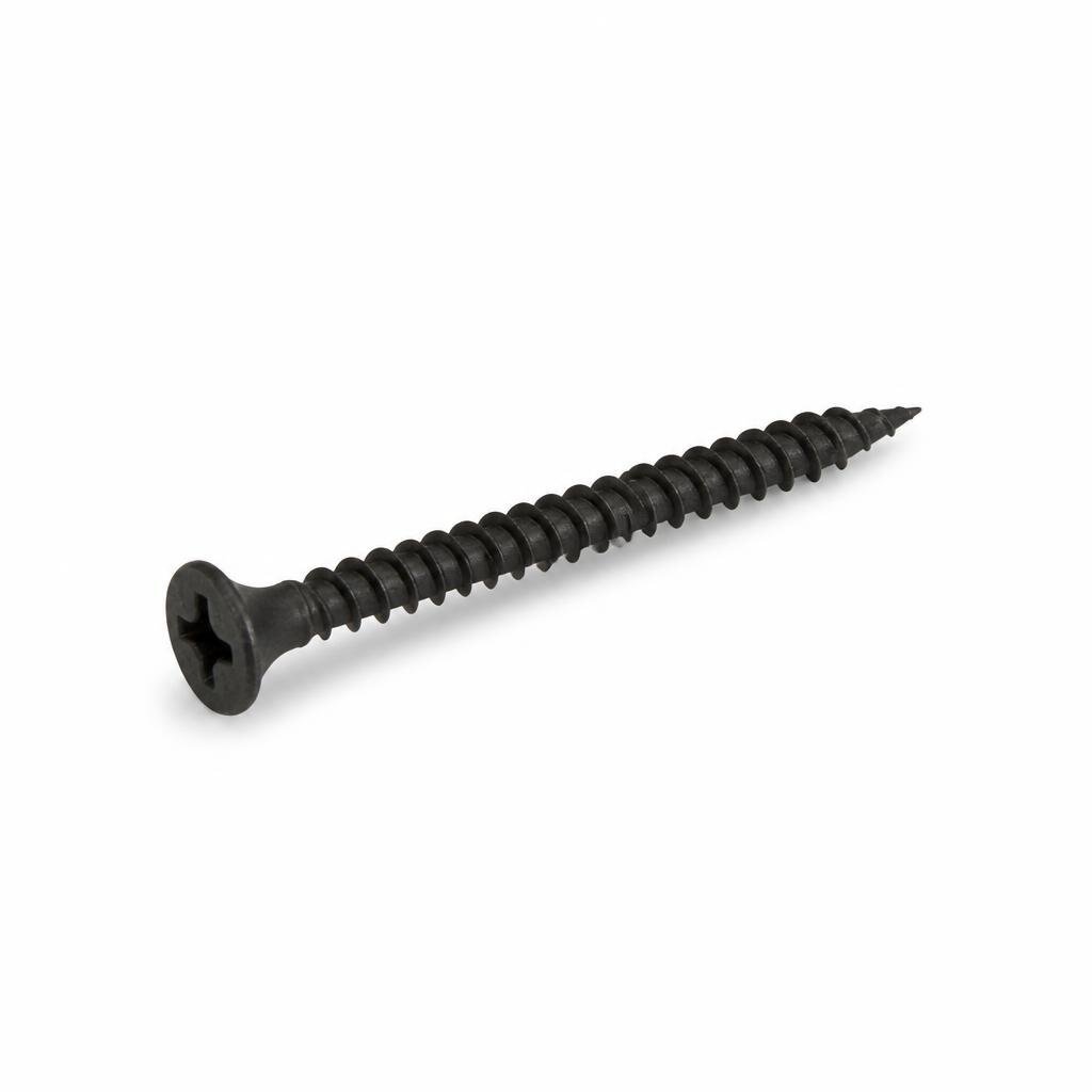 B.I. CARE 8# 4.2 X 70MM DRYWALL SCREWS - BLACK