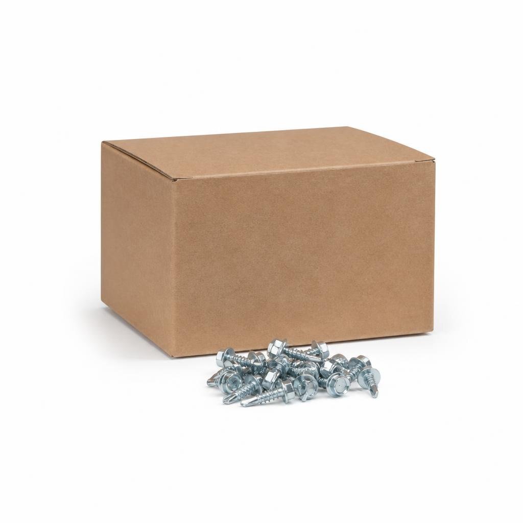QT #10 X 1" DS525HW HEX. SELF DRILLING SCREW (500PCS/BOX)