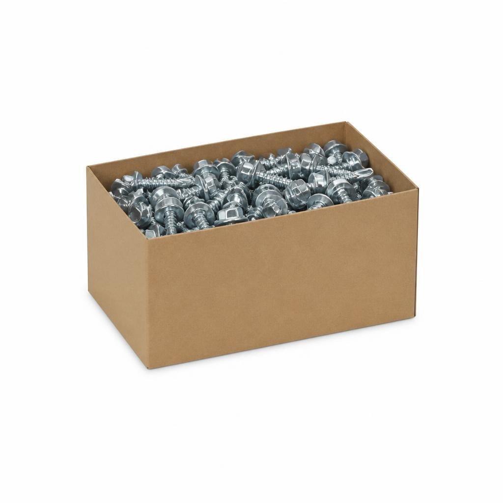 QT #10 X 3/4" TD520HW HEX.SELF DRILLING SCREW (500PCS/BOX)