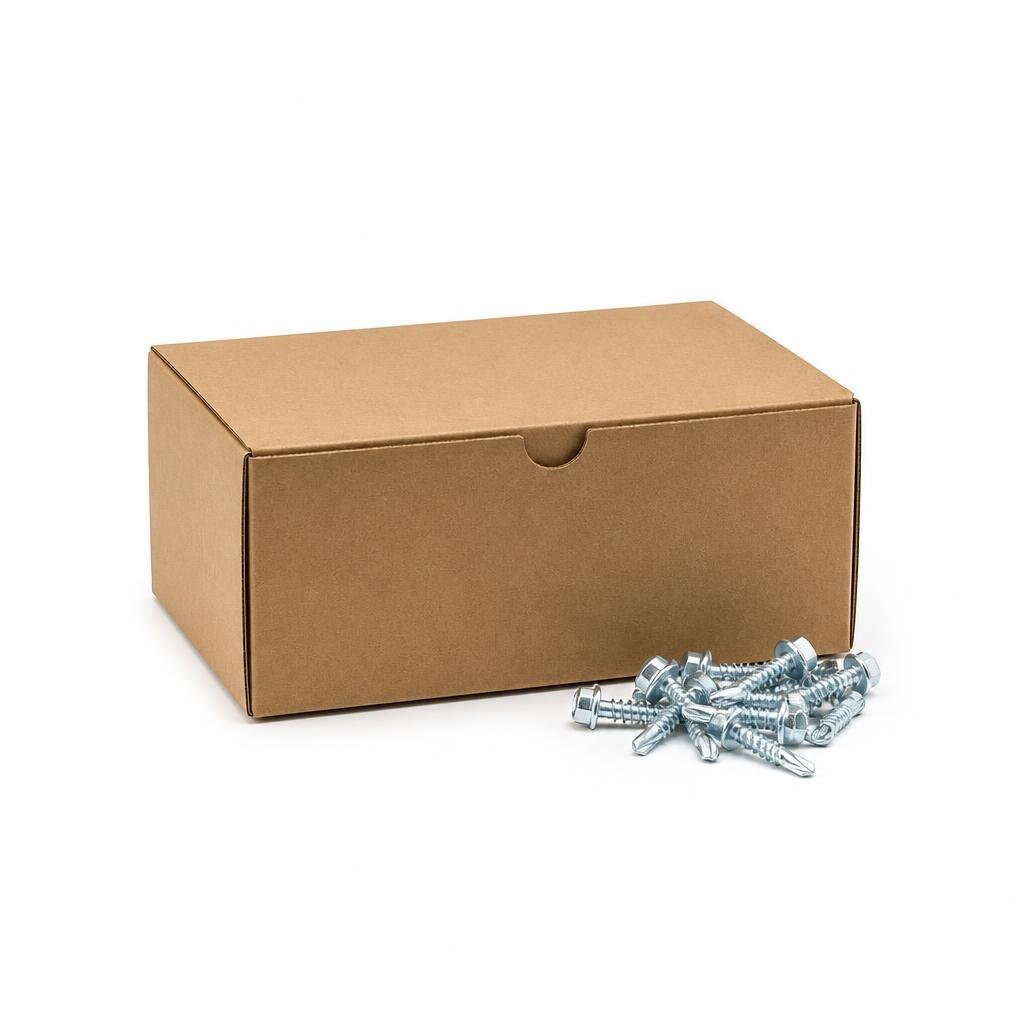 QT #12 X 2 1/2" TD665HW HEX. SELF DRILLING SCREW (250PCS/BOX)