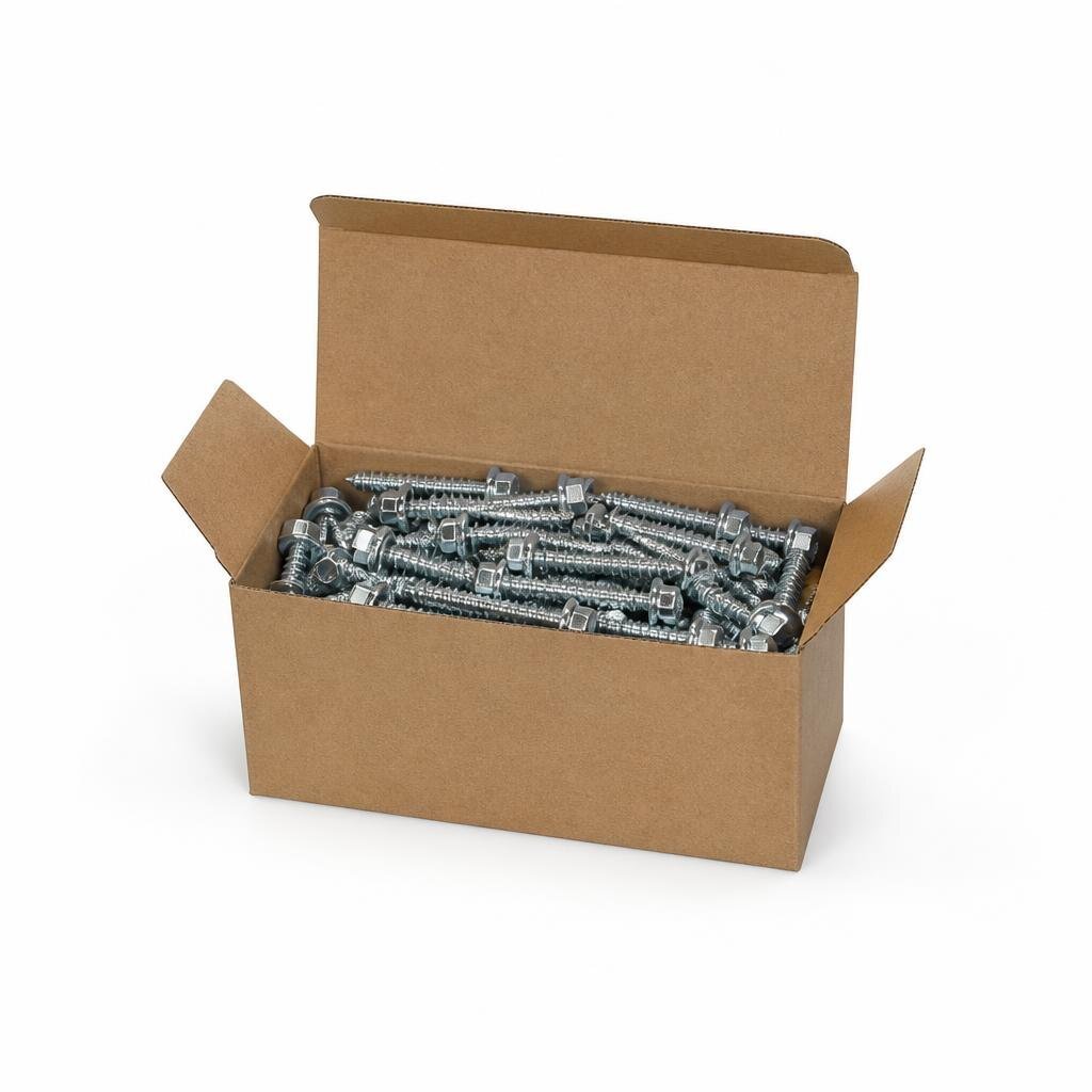 QT #12 X 4" TD6105HW HEX. SELF DRILLING SCREW (150PCS/BOX)