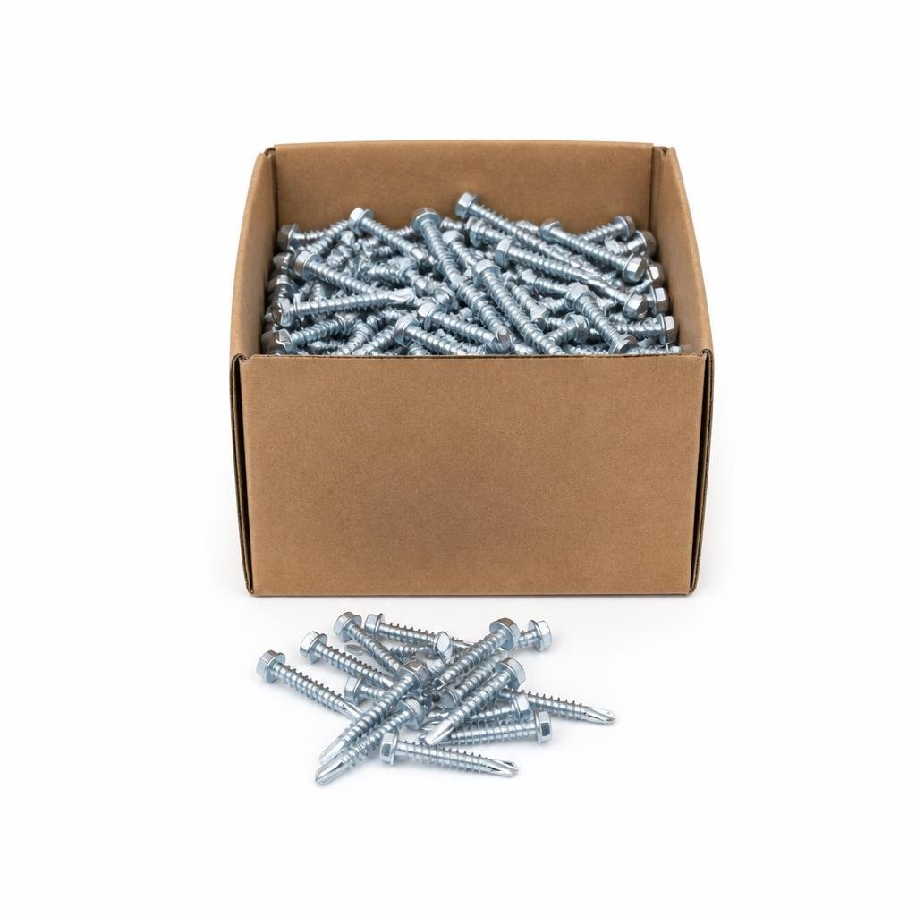 QT #12 X 1 1/2" DS640HO HEX.SELF DRILLING SCREW (500PCS/BOX)