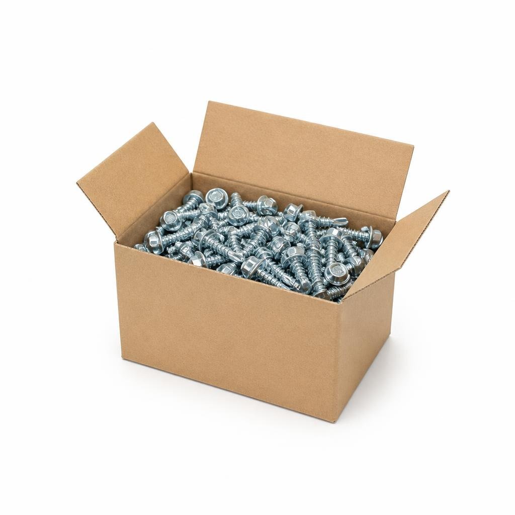QT #12 X 2 1/2" DS665HO HEX.SELF DRILLING SCREW (250PCS/BOX)