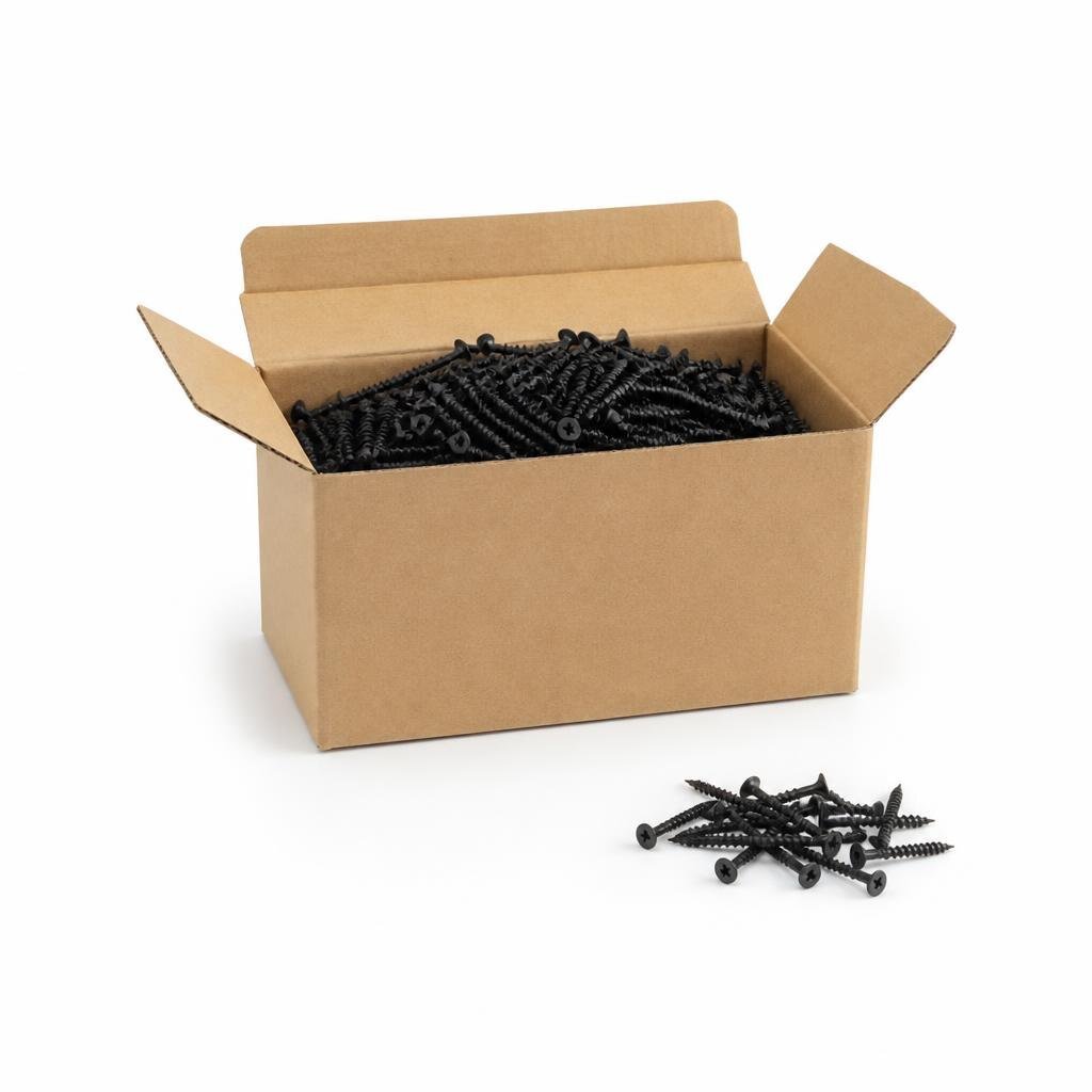 QT #8 X 2 1/2" ZPH DRYWALL SCREW (500PCS/BOX , 8K/CTN)