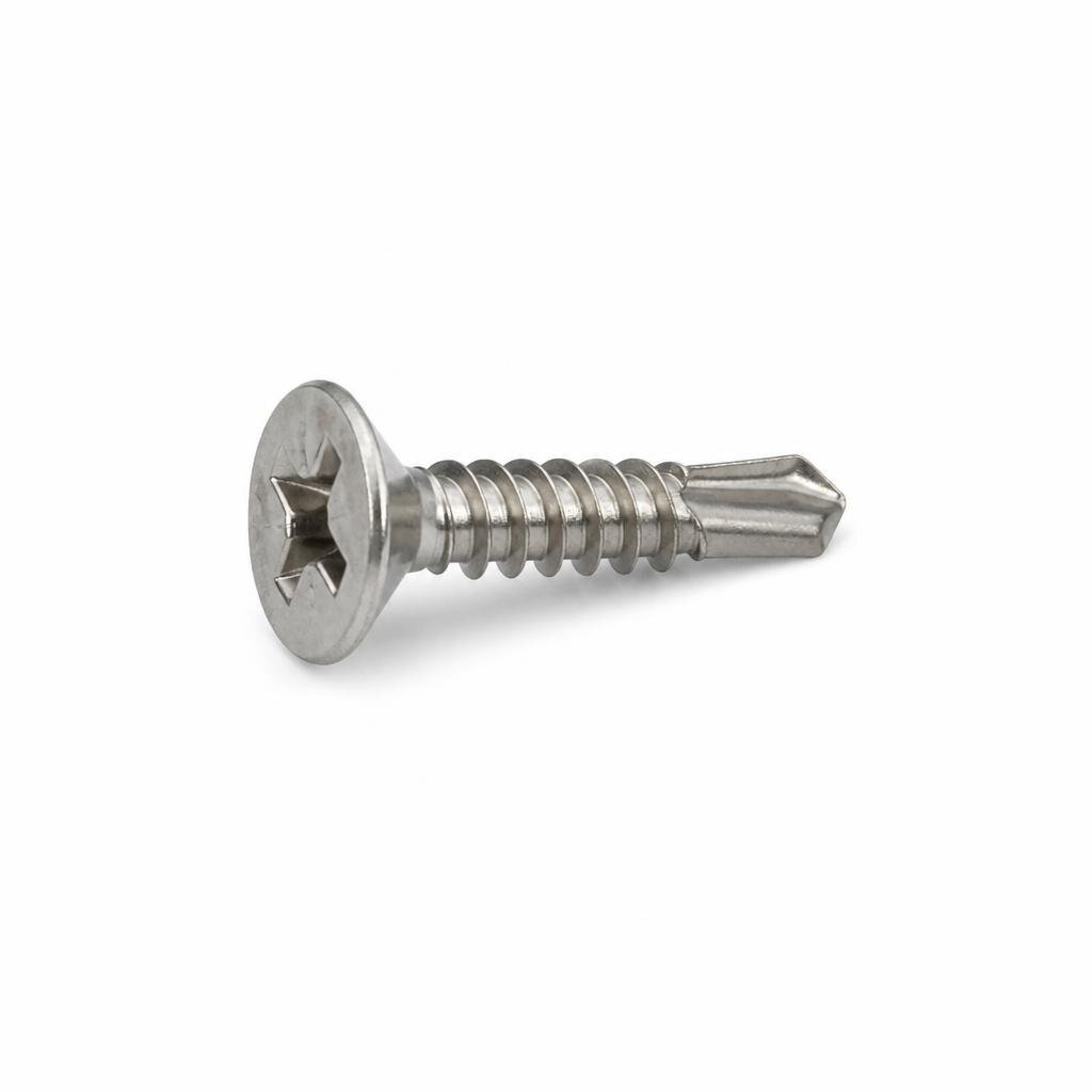 QT #6 X 5/8" FH316 SELF DRILLING SCREW (1000PCS/K , 30K/CTN)