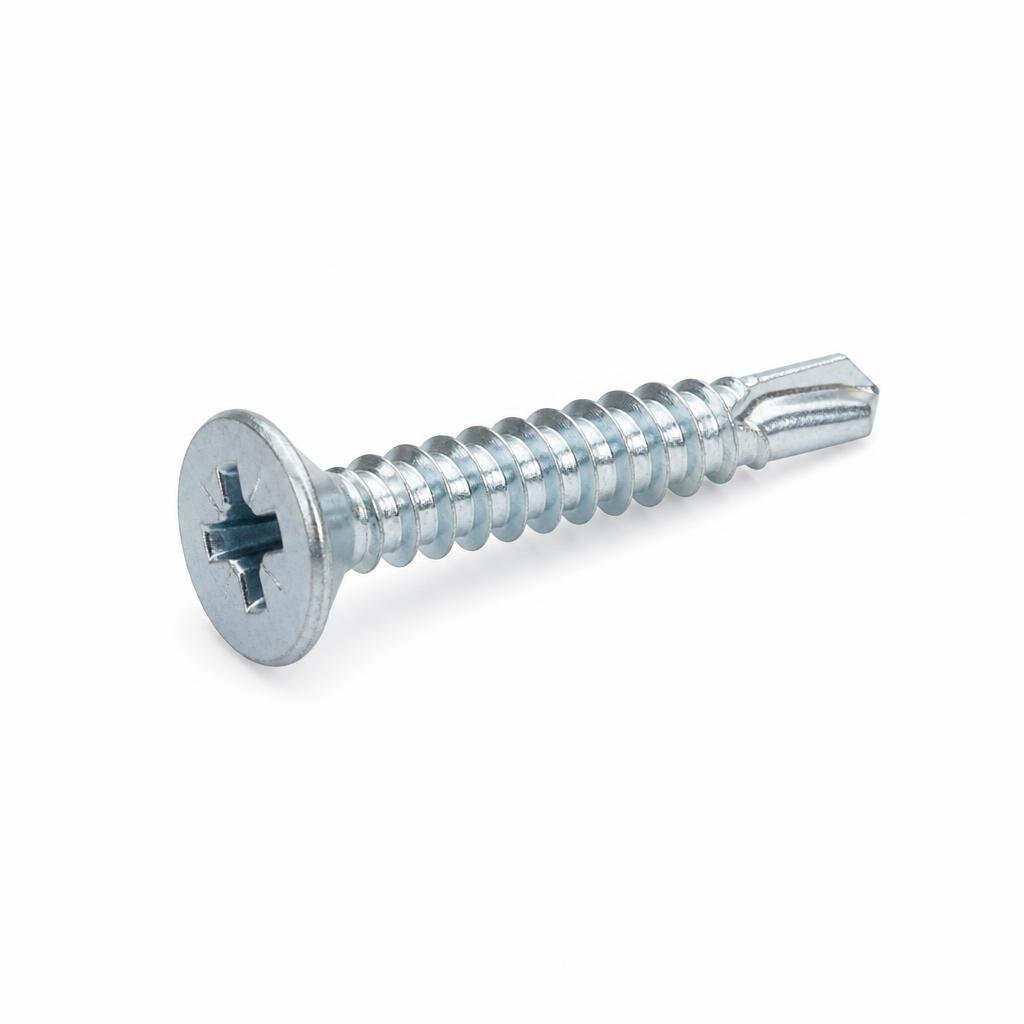 QT #8 X 1/2" FH412 SELF DRILLING SCREW (1000PCS/K , 30K/CTN)