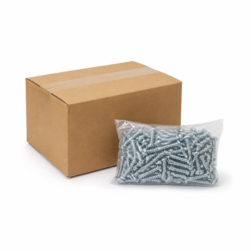 QT #10 X 2" FH550 SELF DRILLING SCREW (500PCS/BOX , 8K/CTN)