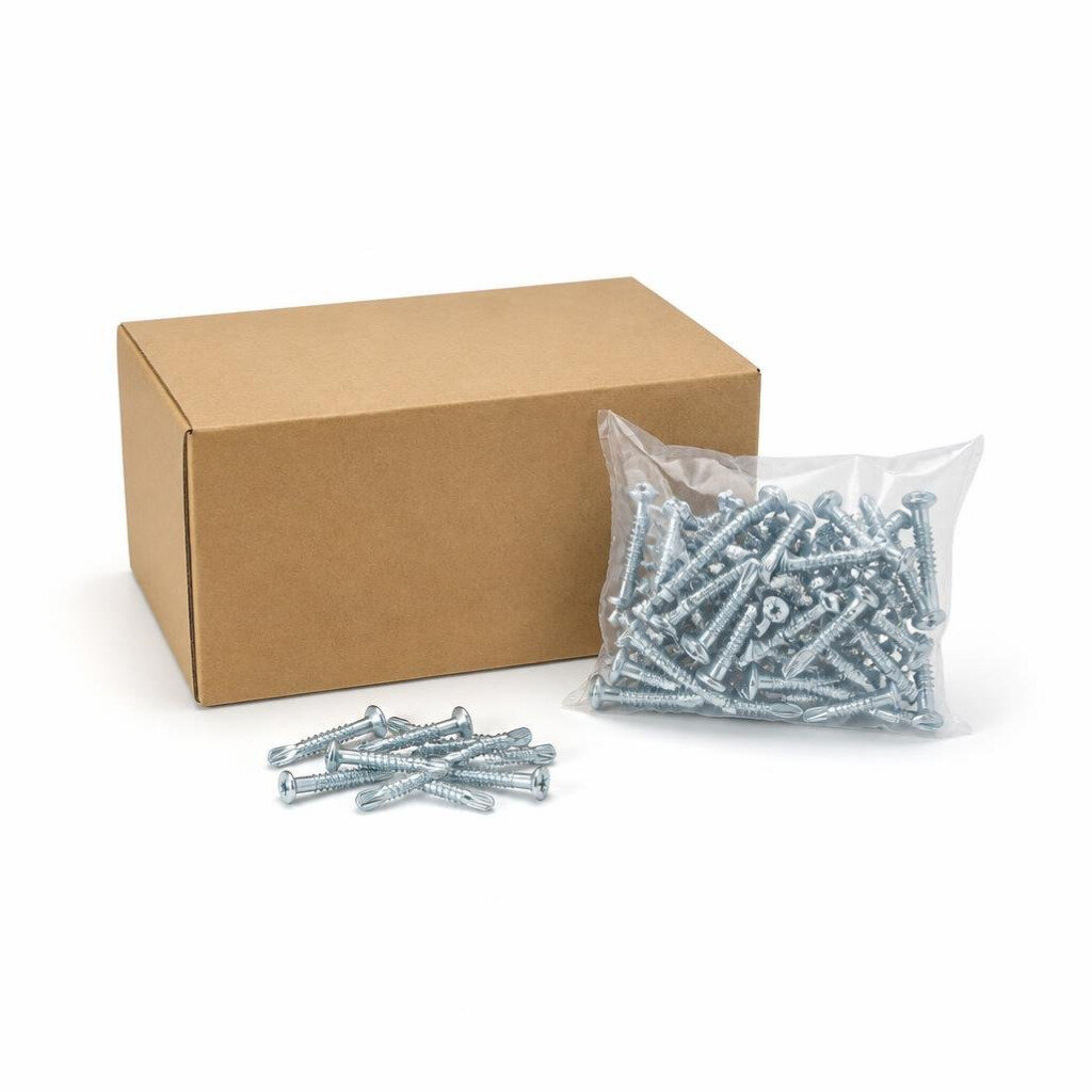QT #6 X 2" PH350 SELF DRILLING SCREW (500PCS/BOX , 8K/CTN)