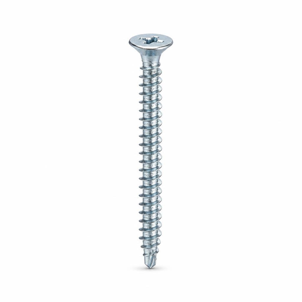 QT #6 X 1 3/4" FH SELF TAPPING SCREW (1000PCS/K)