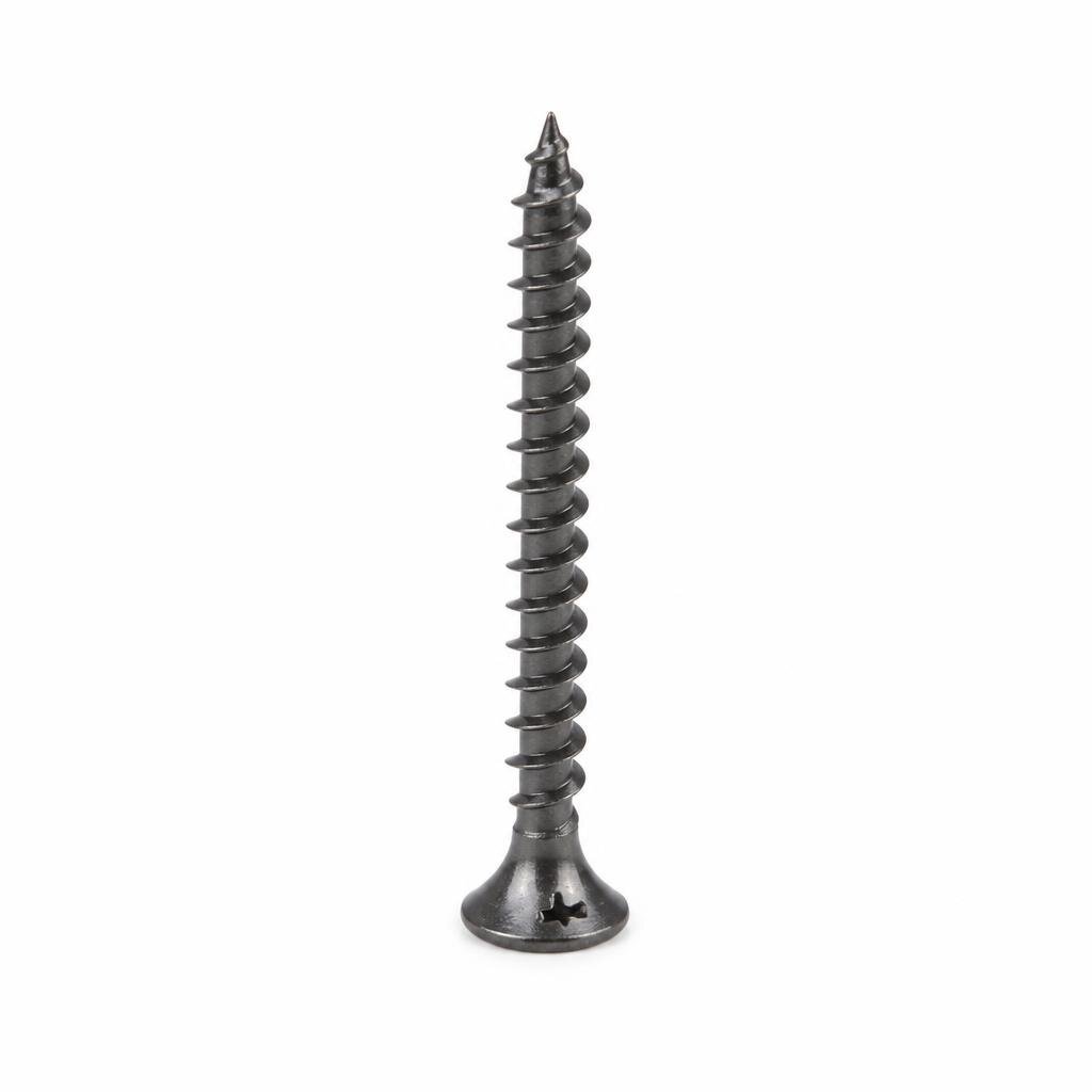 QT #6 X 2" FH SELF TAPPING SCREW (1000PCS/K)