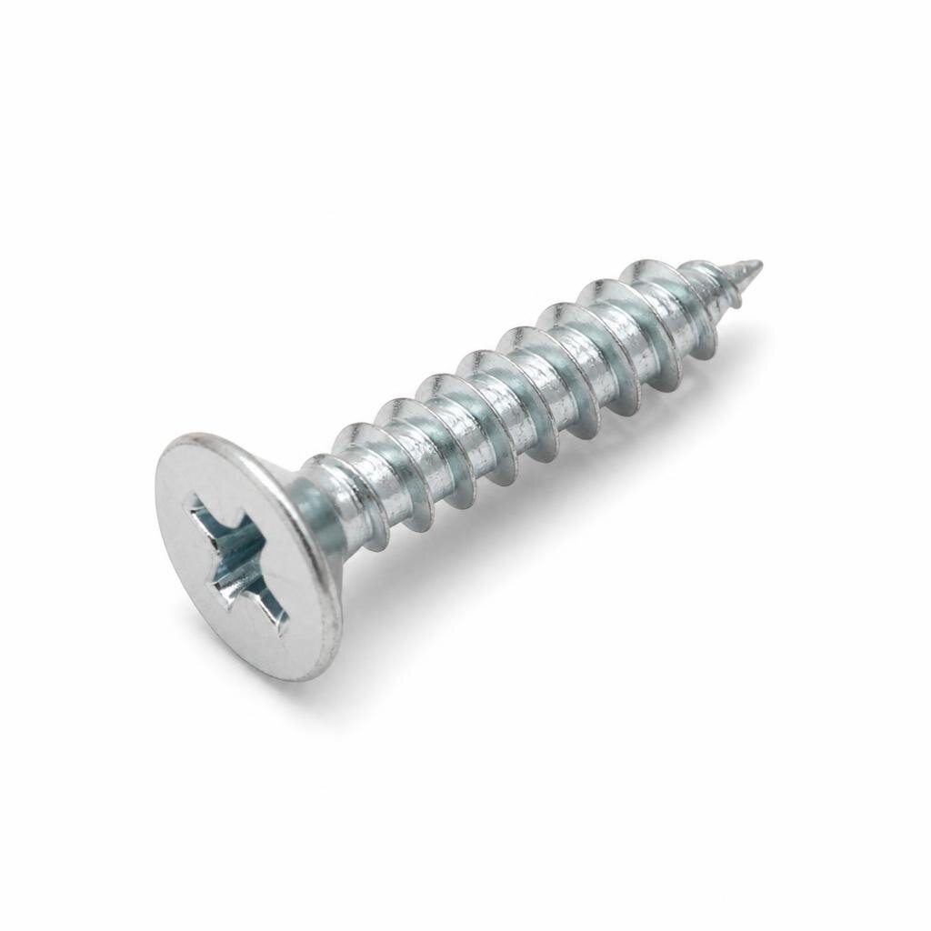 QT #8 X 3/4" FH SELF TAPPING SCREW (1000PCS/K)