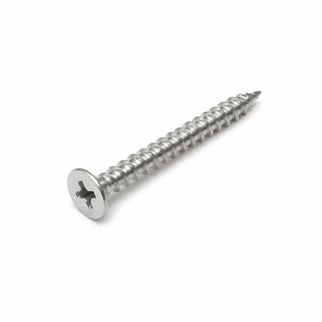 QT #8 X 1 1/4" FH SELF TAPPING SCREW (1000PCS/K)
