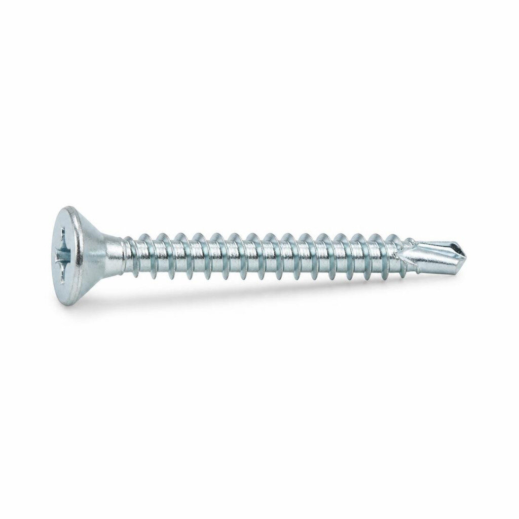 QT #8 X 1 1/2" FH SELF TAPPING SCREW (1000PCS/K)