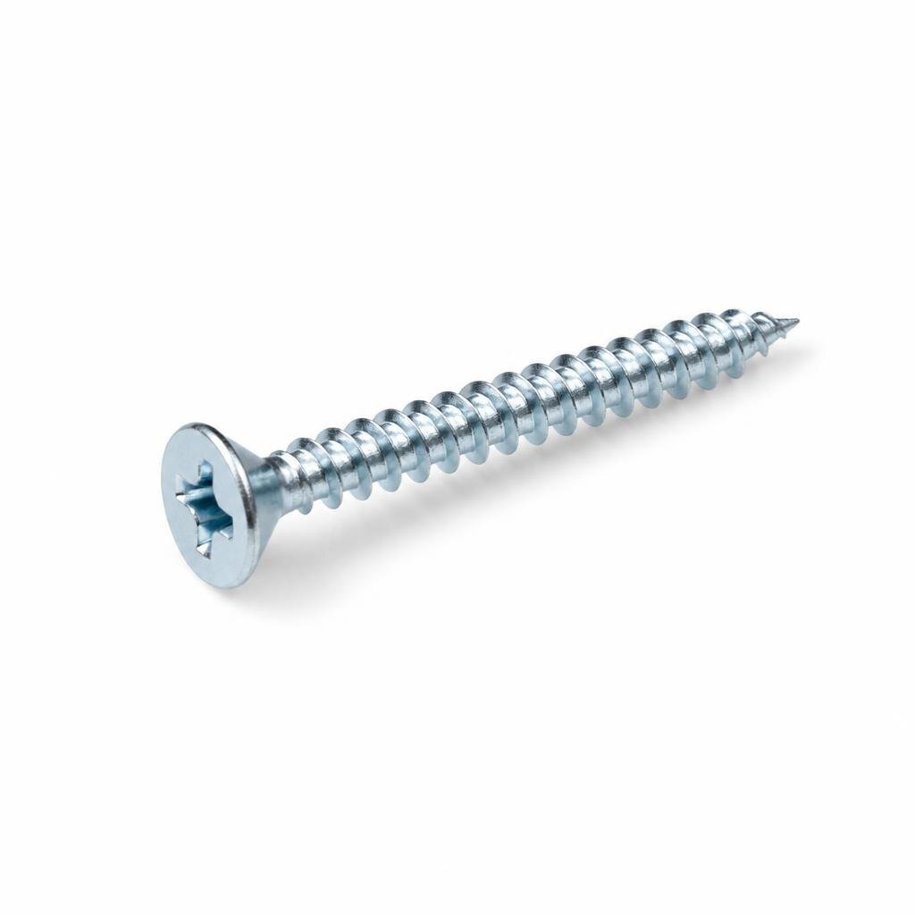 QT #10 X 1 1/2" FH SELF TAPPING SCREW (1000PCS/K)