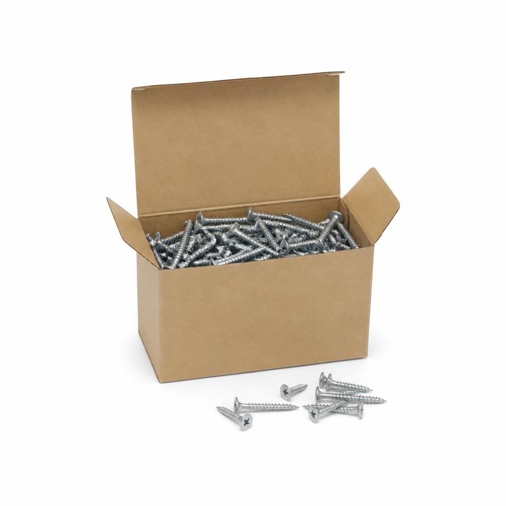 QT #6 X 2" PH SELF TAPPING SCREW (500PCS/BOX)