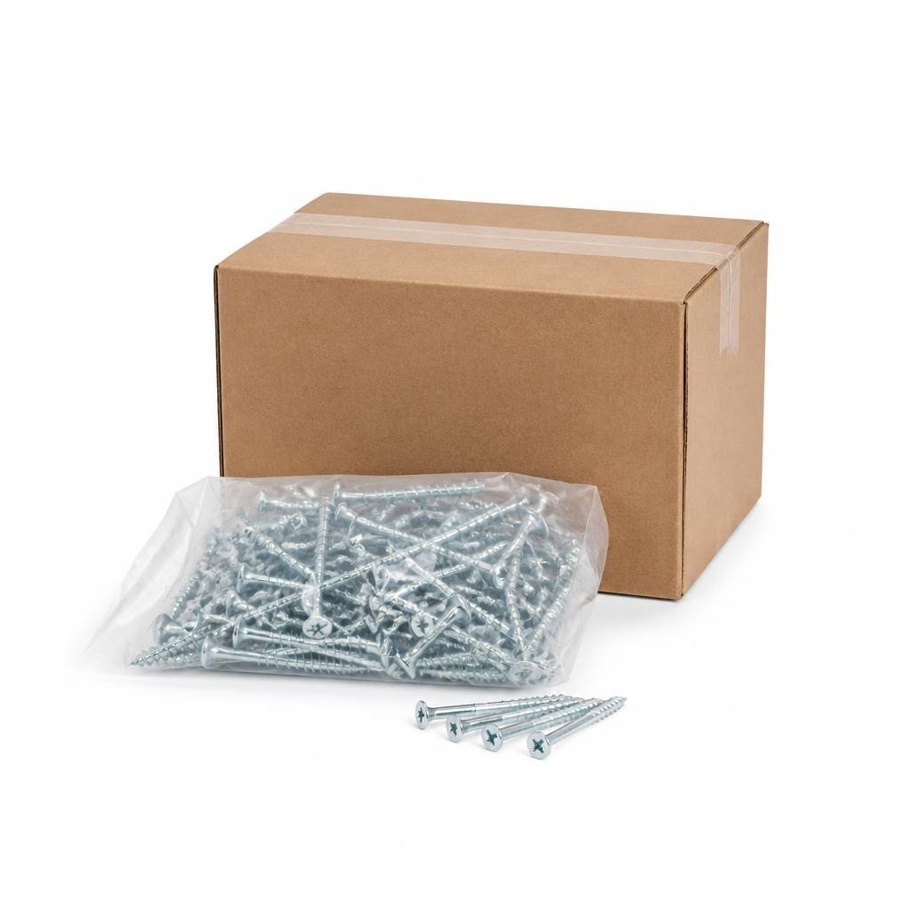 QT #6 X 2 1/2" PH SELF TAPPING SCREW (500PCS/BOX)
