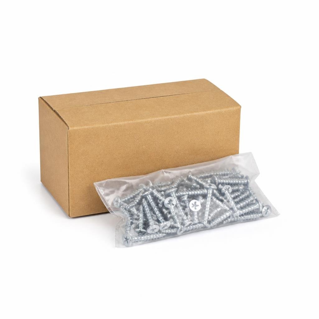 QT #8 X 2 1/2" PH SELF TAPPING SCREW (500PCS/BOX)