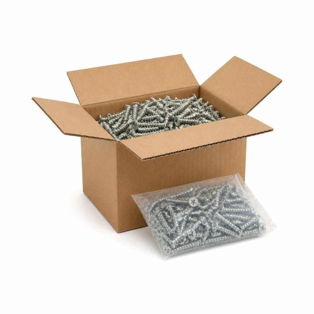 QT #12 X 1 1/2" PH SELF TAPPING SCREW (500PCS/BOX)