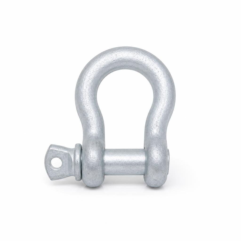 3/8" X 1TON HG6210 H.D.GALV'D DEE SCREW PIN SHACKLE (BST) SF6:1