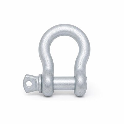 3/8" X 1TON HG6210 H.D.GALV'D DEE SCREW PIN SHACKLE (BST) SF6:1