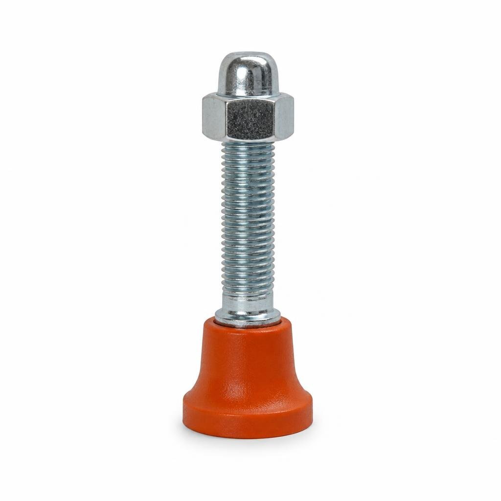 B80M 5" MEDIUM DUTY ORANGE TPP CASTOR BOLT