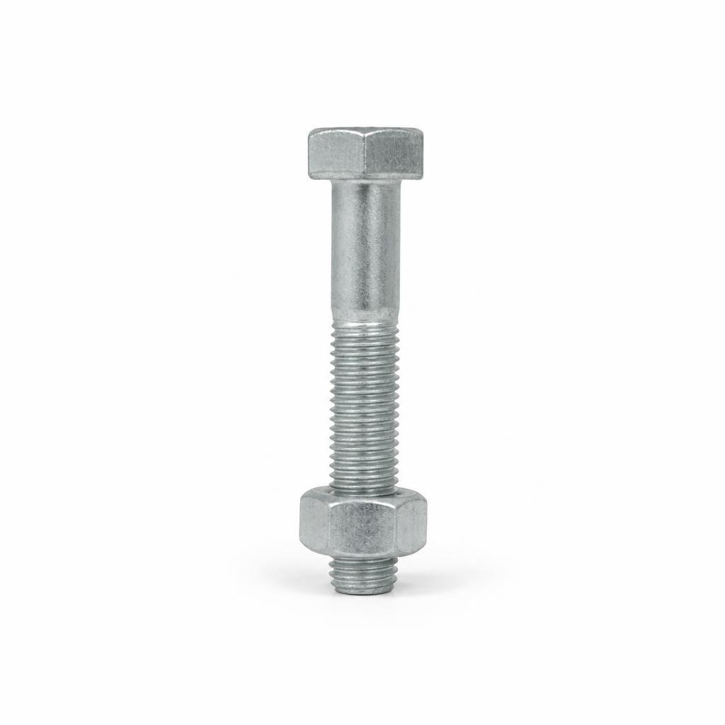 1/4" X 2" G.I BOLT & NUT