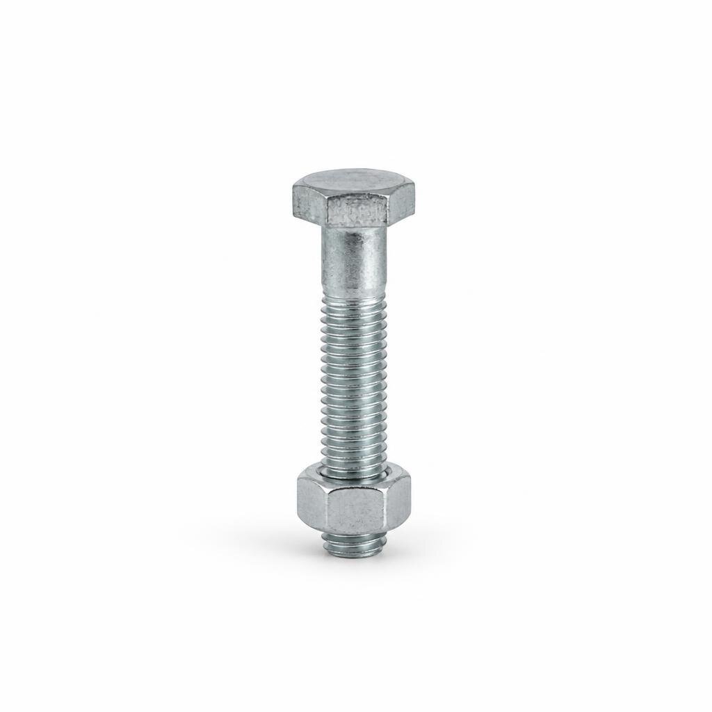 1/4" X 2 1/2" G.I BOLT & NUT